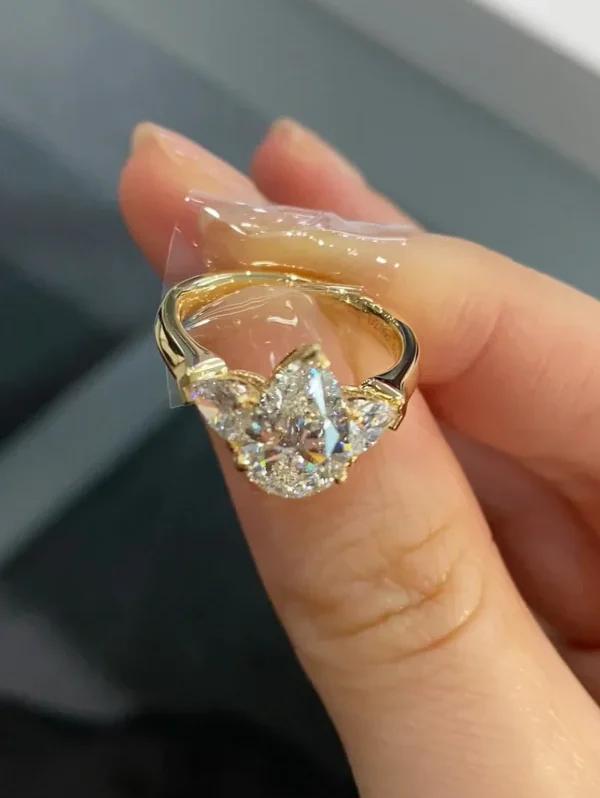 Trinity of Light- Lab-Grown Diamond Engagement Ring