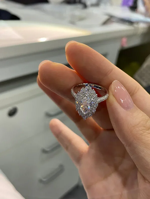 The Blooming Diadem-Lab-Grown Diamond Ring