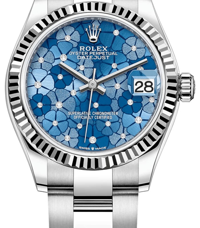 Rolex Datejust 31mm New 2022 Model Oystersteel and White Gold Oyster Bracelet (Reference 278274)