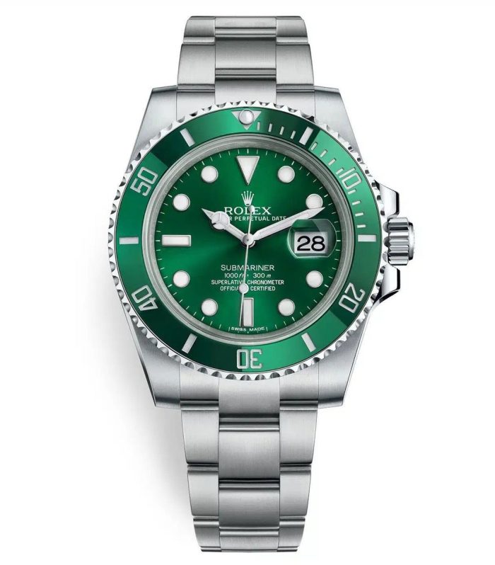 Rolex Submariner Stainless Steel "The Hulk" Green Dial Cerachrom Bezel (Ref#116610LV)